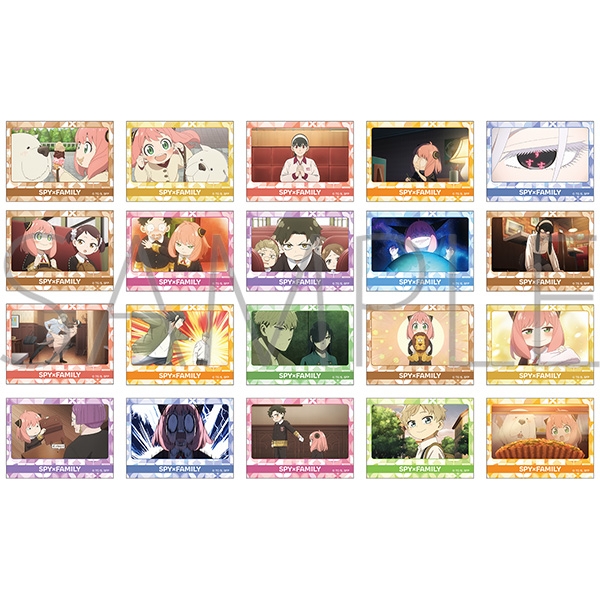 SPY×FAMILY Season 3 場面写真 ステッカーセレクション2枚セット 全20種 - AniSmile