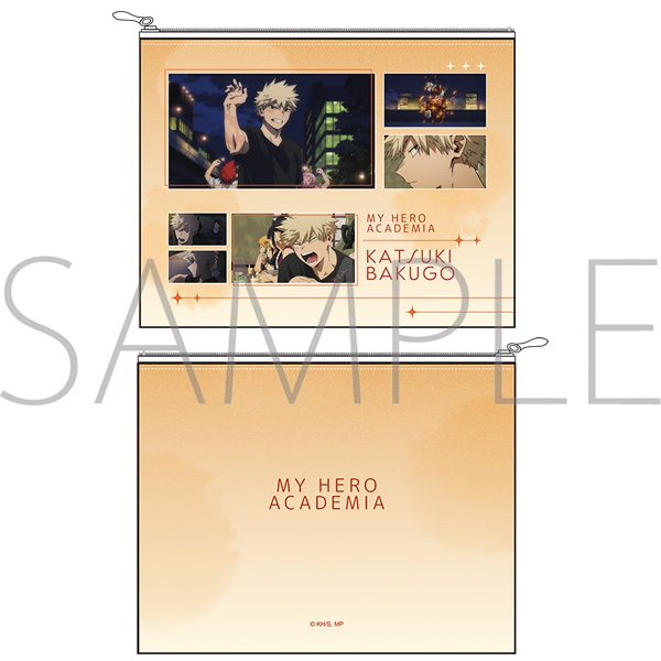 僕のヒーローアカデミア フラットポーチ/More 爆豪 勝己 - 公式商品画像 | AniSmile