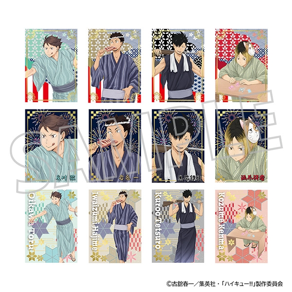 ハイキュー!! ビジュアルテコレクション - official product image | AniSmile