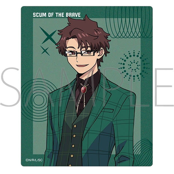 勇者のクズ アクリルカード/《音楽屋》イシノオ - official product image | AniSmile