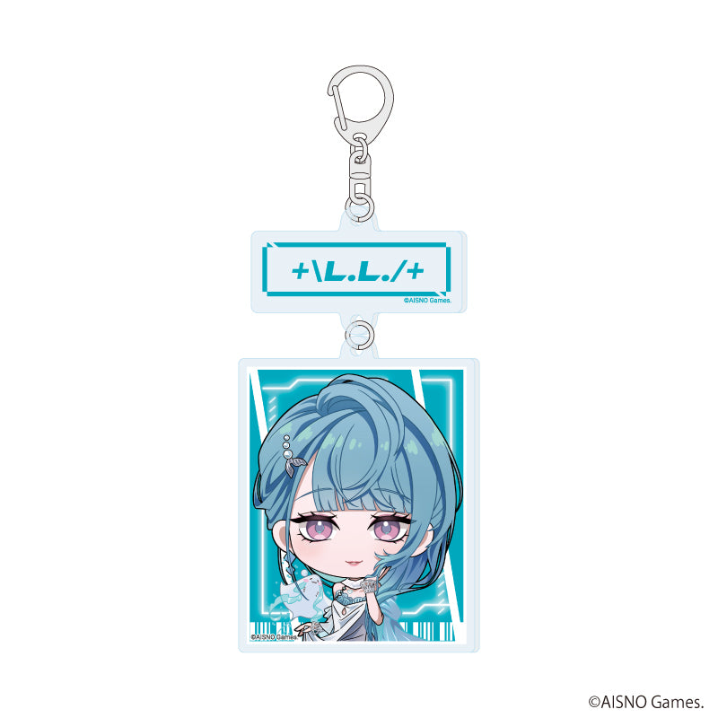 連結アクリルキーホルダー「無期迷途」12/LꓸLꓸ(ミニキャライラスト) - AniSmile