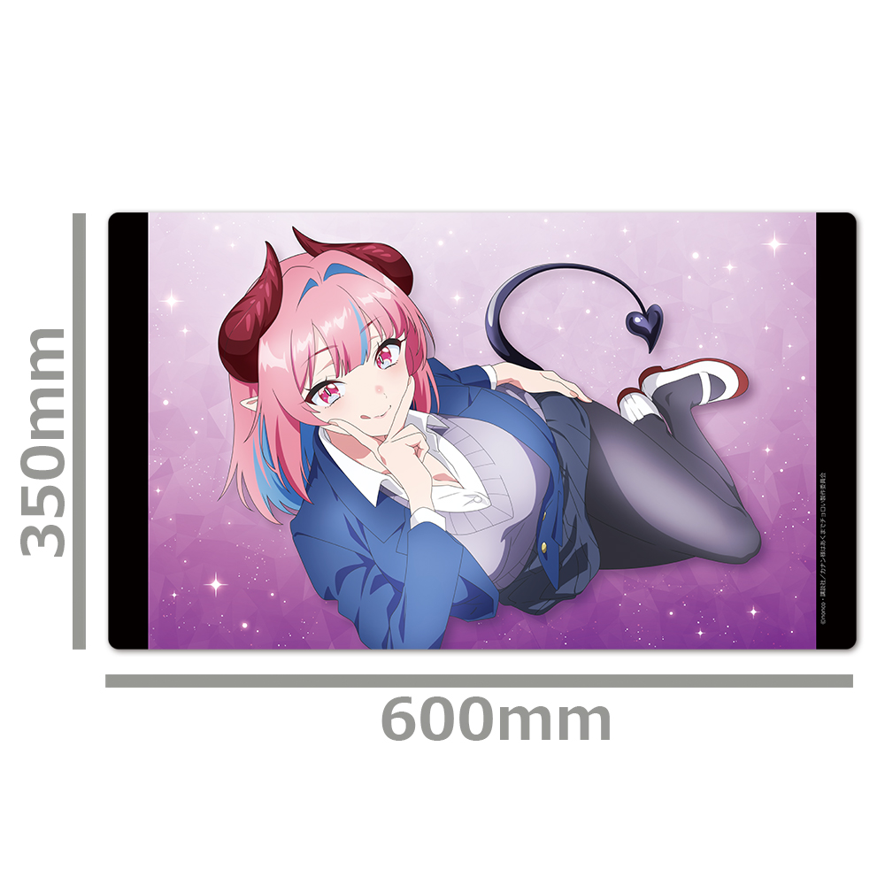 カナン様はあくまでチョロい キャラクターラバーマット 高潔カナン 寝そべりver. 图片 3 | AniSmile