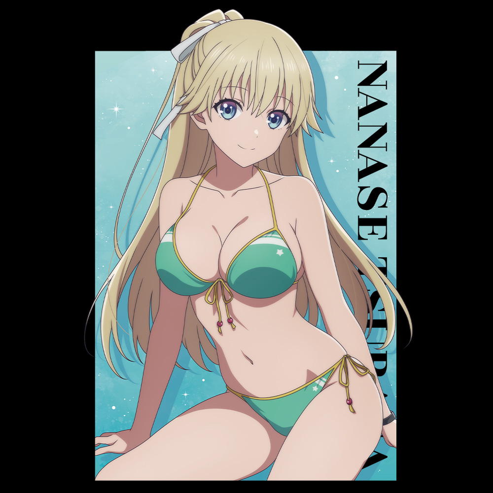 ようこそ実力至上主義の教室へ Tシャツ 七瀬翼 水着ver. Mサイズ 图片 3 | AniSmile