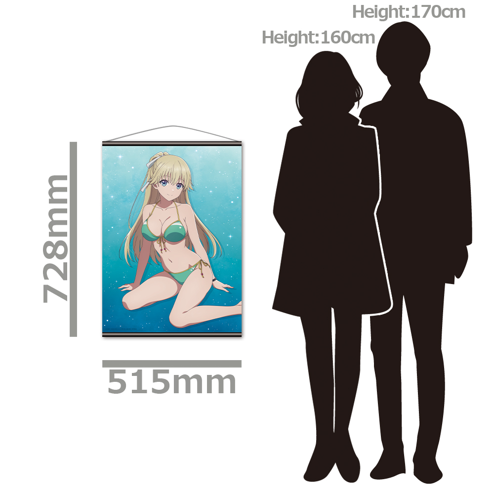 ようこそ実力至上主義の教室へ B2タペストリー 七瀬翼 水着ver. 图片 3 | AniSmile