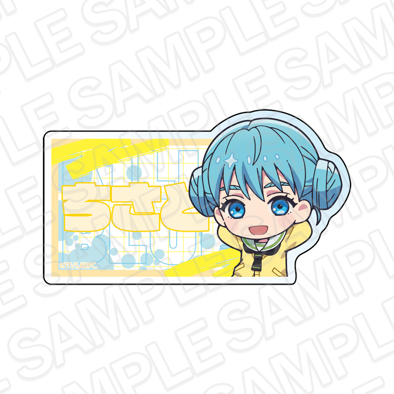 キルアオ アクリルネームバッジ 白石千里 デフォルメ ver. - AniSmile