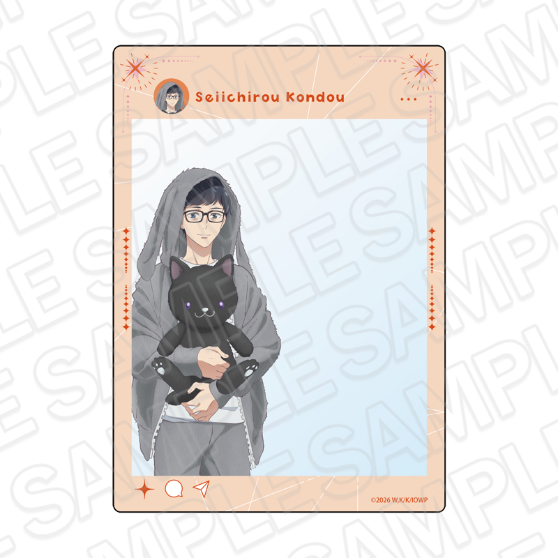 異世界の沙汰は社畜次第 SNS風アクリルフレーム 近藤誠一郎 - official product image | AniSmile
