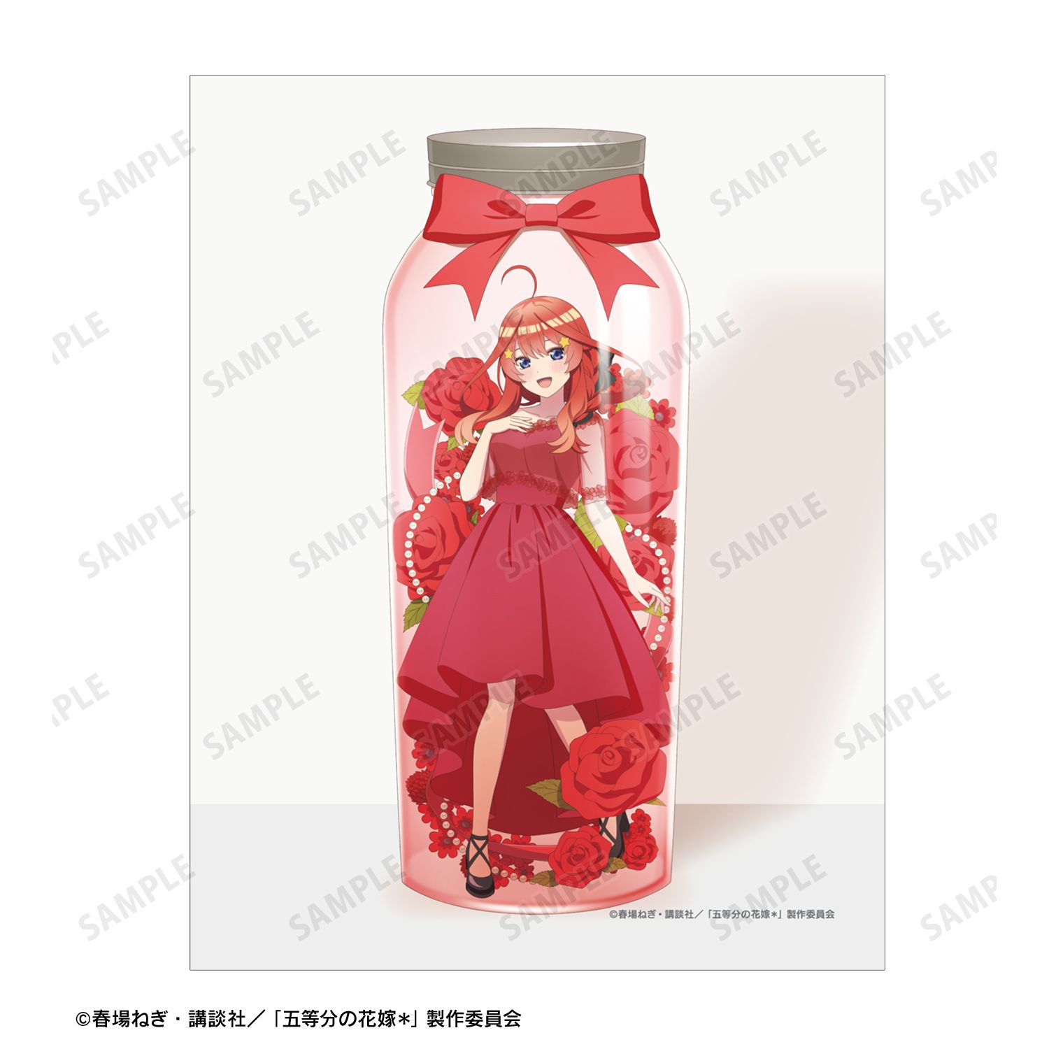 五等分の花嫁* 描き下ろし 中野五月 ハーバリウムver. F0号キャンバスボード 画像 3 | AniSmile