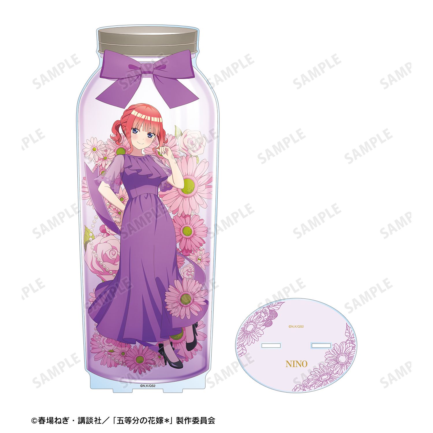 五等分の花嫁* 描き下ろし 中野二乃 ハーバリウムver. 特大アクリルスタンド Image 3 | AniSmile