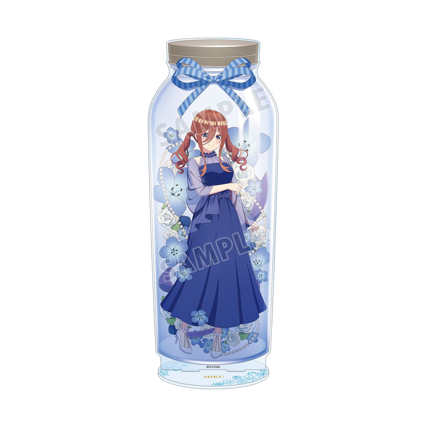 五等分の花嫁* 描き下ろし 中野三玖 ハーバリウムver. 特大アクリルスタンド - official product image | AniSmile