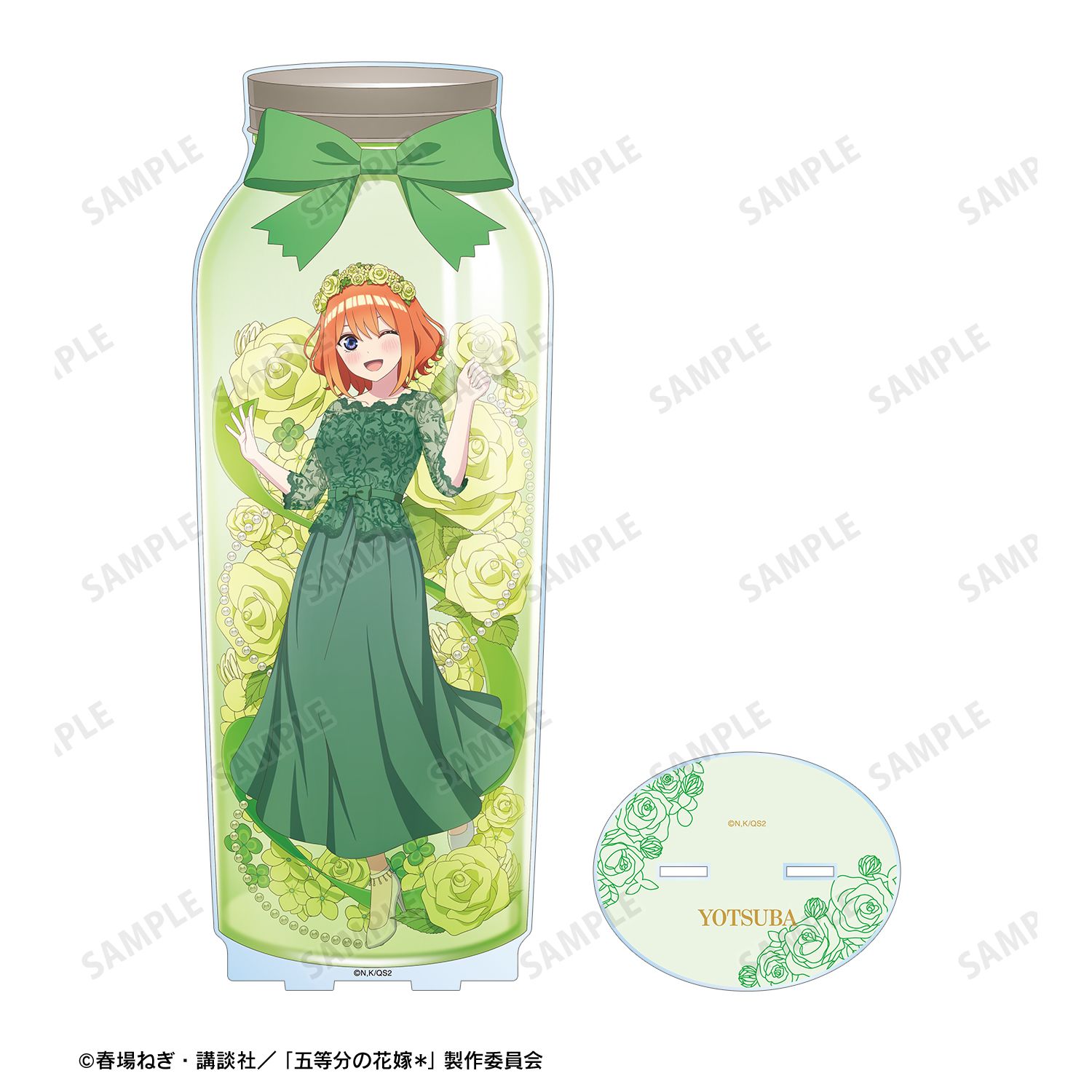 五等分の花嫁* 描き下ろし 中野四葉 ハーバリウムver. 特大アクリルスタンド 图片 3 | AniSmile