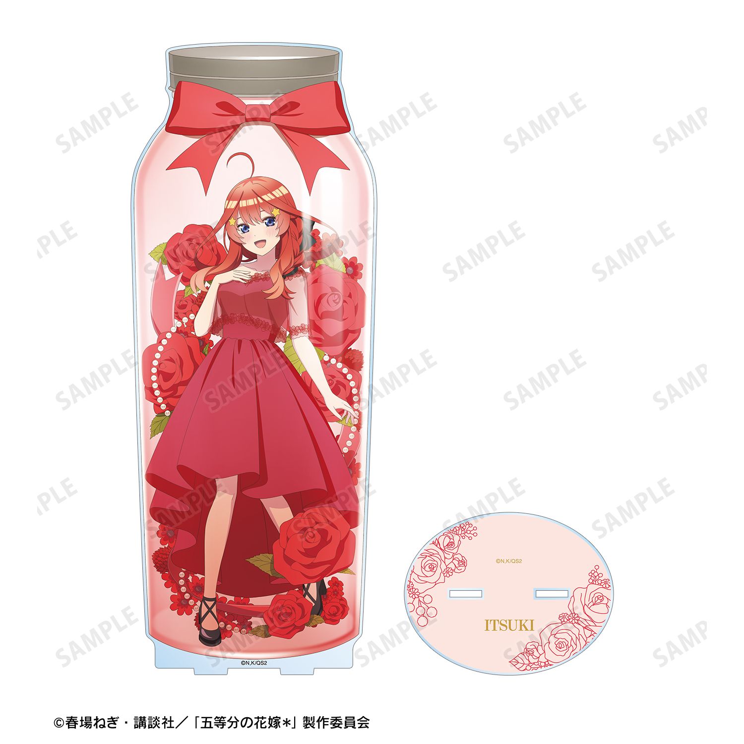 五等分の花嫁* 描き下ろし 中野五月 ハーバリウムver. 特大アクリルスタンド Image 3 | AniSmile
