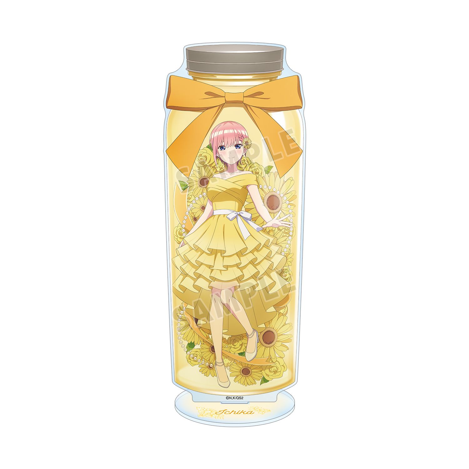 五等分の花嫁* 描き下ろし 中野一花 ハーバリウムver. BIGアクリルスタンド 图片 2 | AniSmile