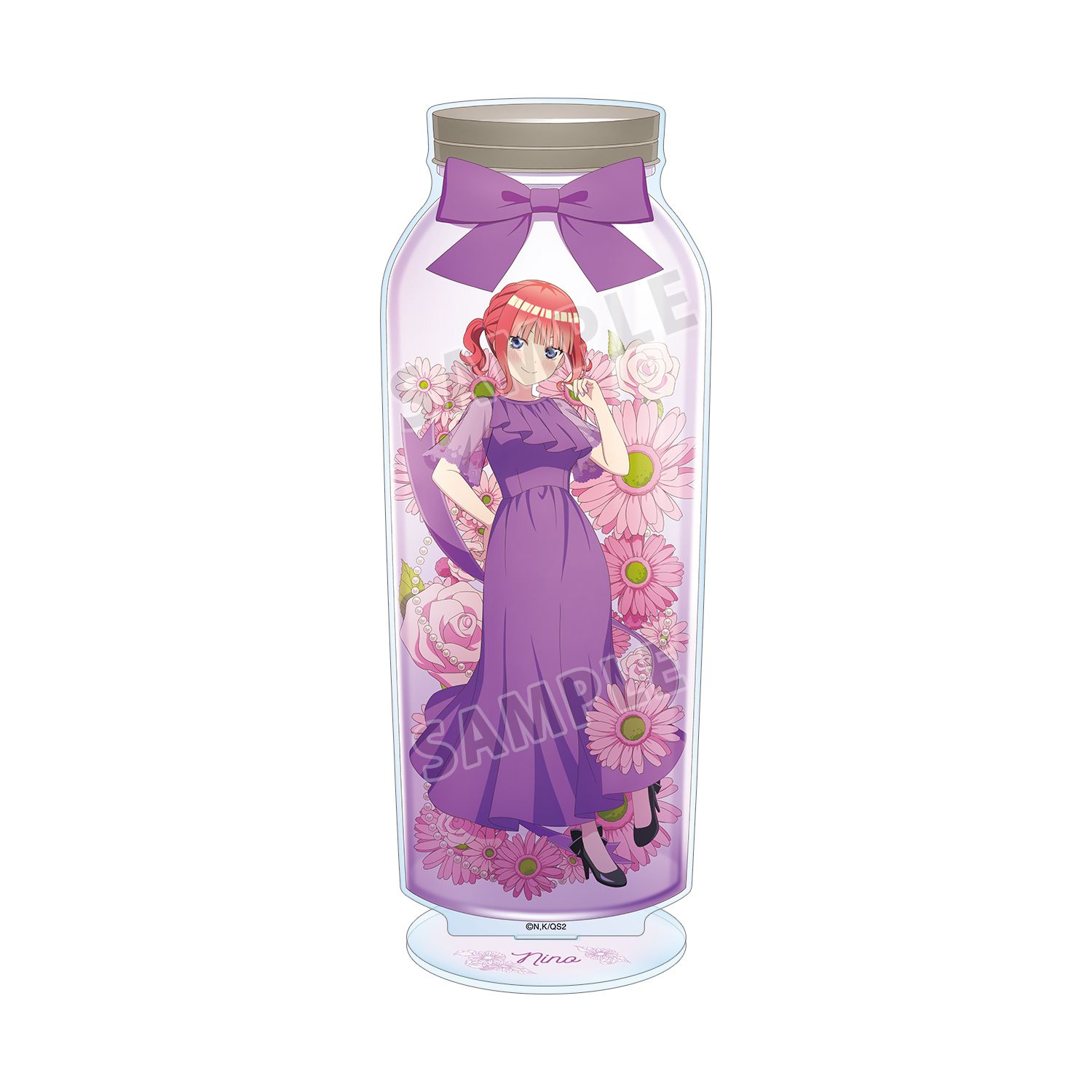 五等分の花嫁* 描き下ろし 中野二乃 ハーバリウムver. BIGアクリルスタンド - official product image | AniSmile