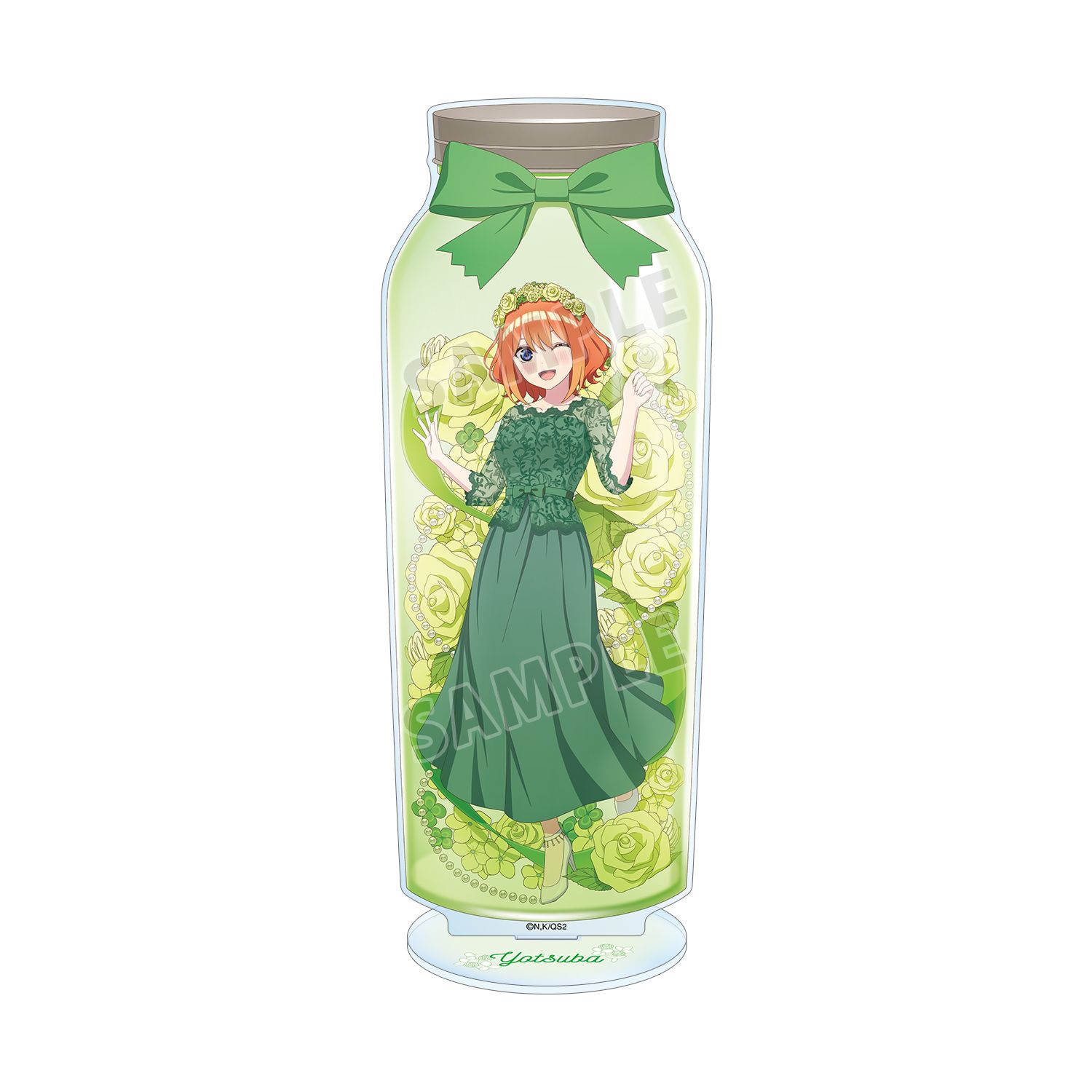 五等分の花嫁* 描き下ろし 中野四葉 ハーバリウムver. BIGアクリルスタンド - official product image | AniSmile