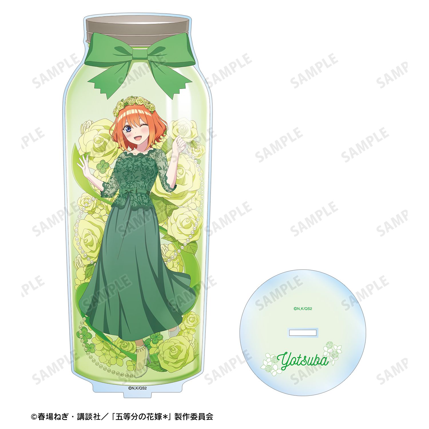 五等分の花嫁* 描き下ろし 中野四葉 ハーバリウムver. BIGアクリルスタンド Image 3 | AniSmile