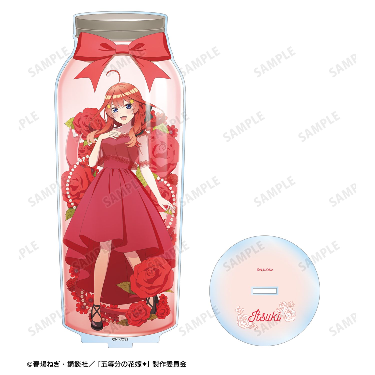 五等分の花嫁* 描き下ろし 中野五月 ハーバリウムver. BIGアクリルスタンド 图片 3 | AniSmile