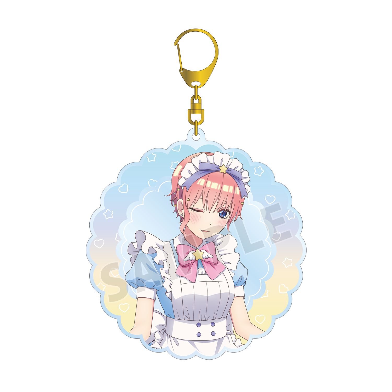 五等分の花嫁* 描き下ろし 中野一花 メルヘンメイドver. BIGアクリルキーホルダー 图片 2 | AniSmile