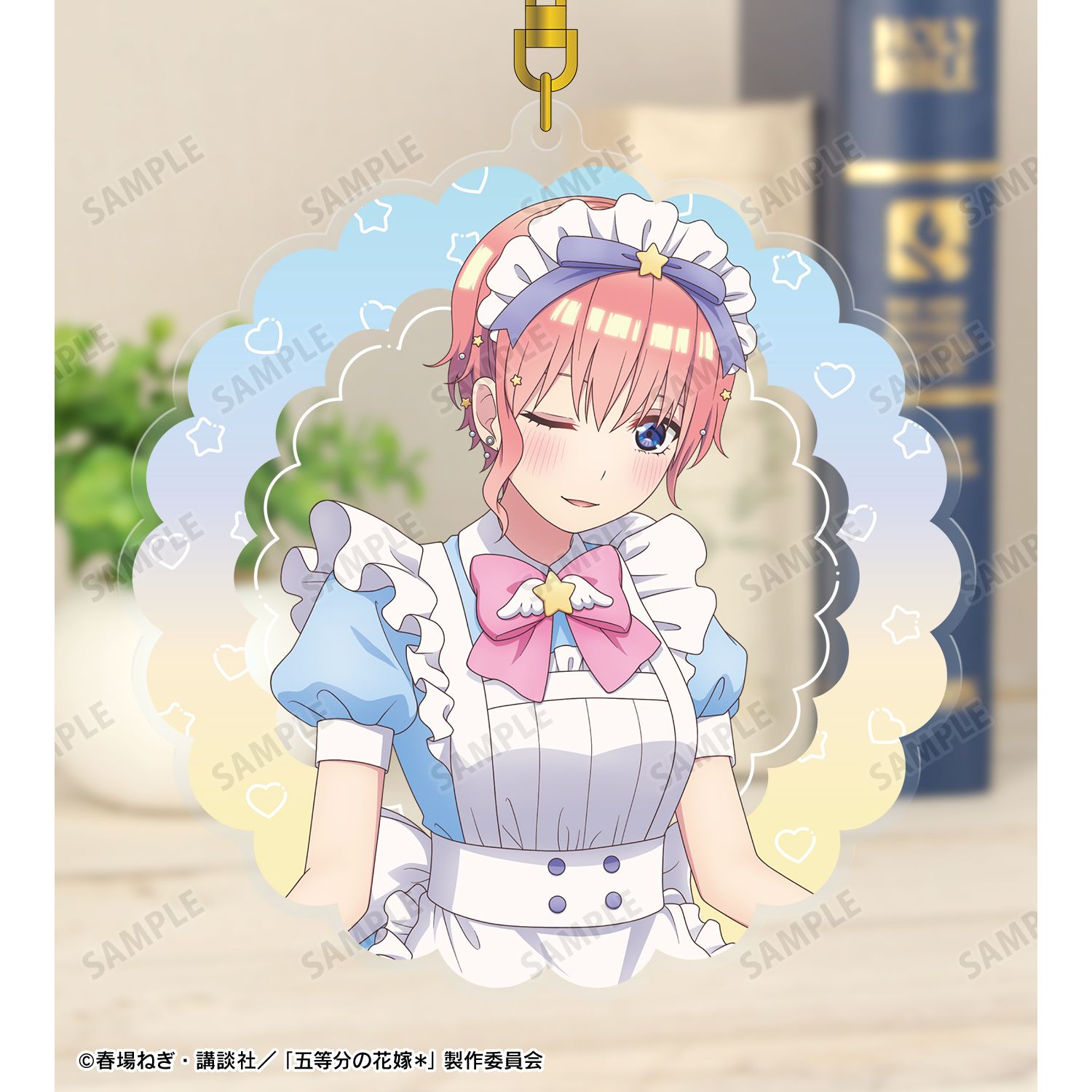 五等分の花嫁* 描き下ろし 中野一花 メルヘンメイドver. BIGアクリルキーホルダー 图片 3 | AniSmile