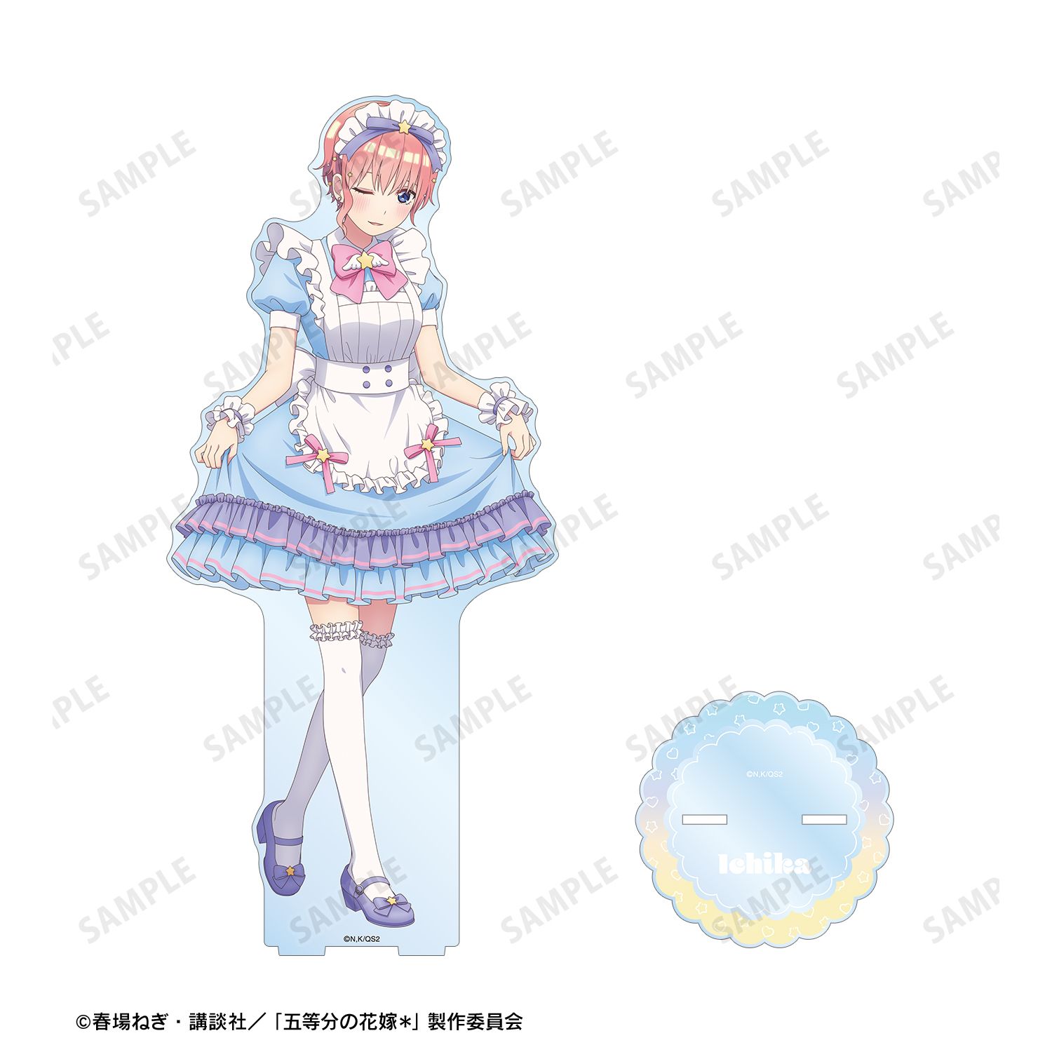 五等分の花嫁* 描き下ろし 中野一花 メルヘンメイドver. 特大アクリルスタンド 图片 3 | AniSmile