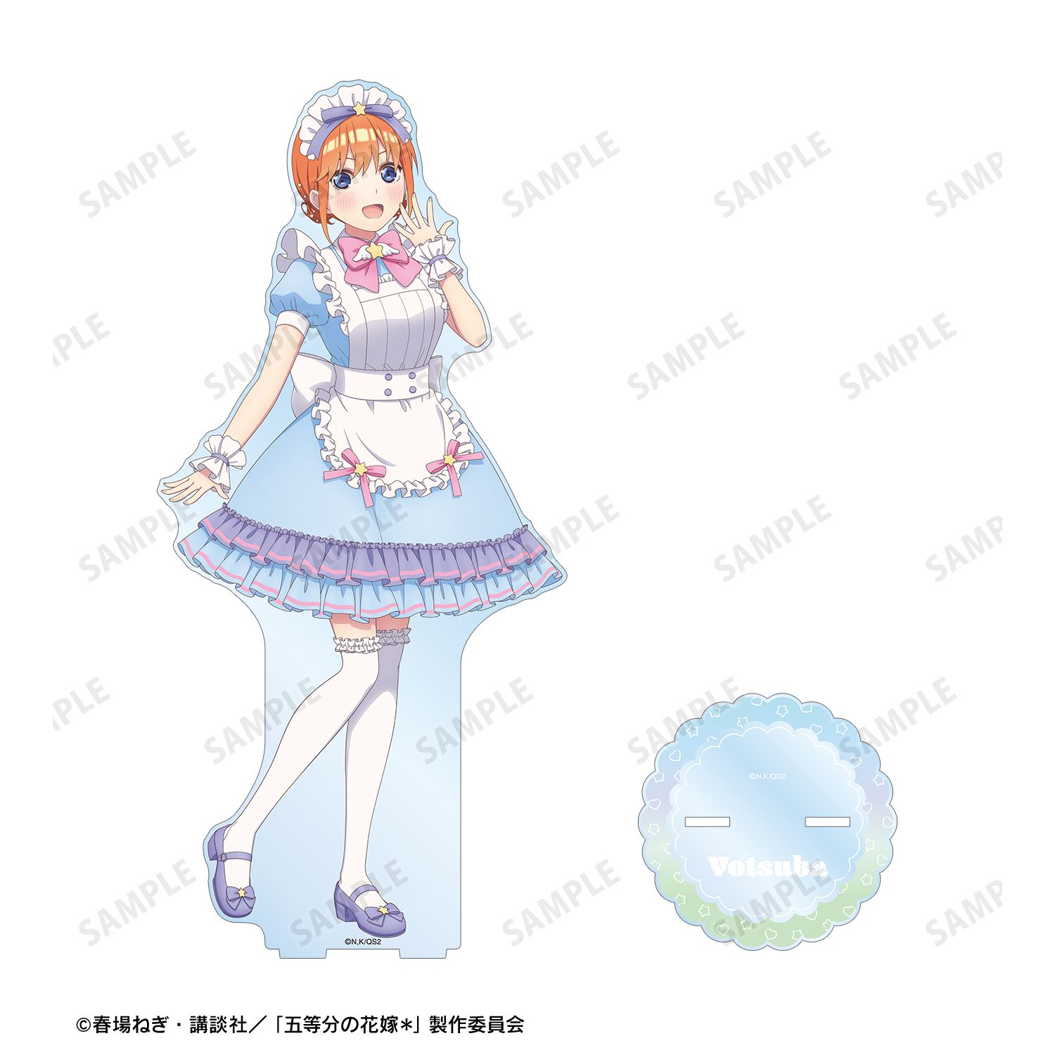 五等分の花嫁* 描き下ろし 中野四葉 メルヘンメイドver. 特大アクリルスタンド 图片 3 | AniSmile
