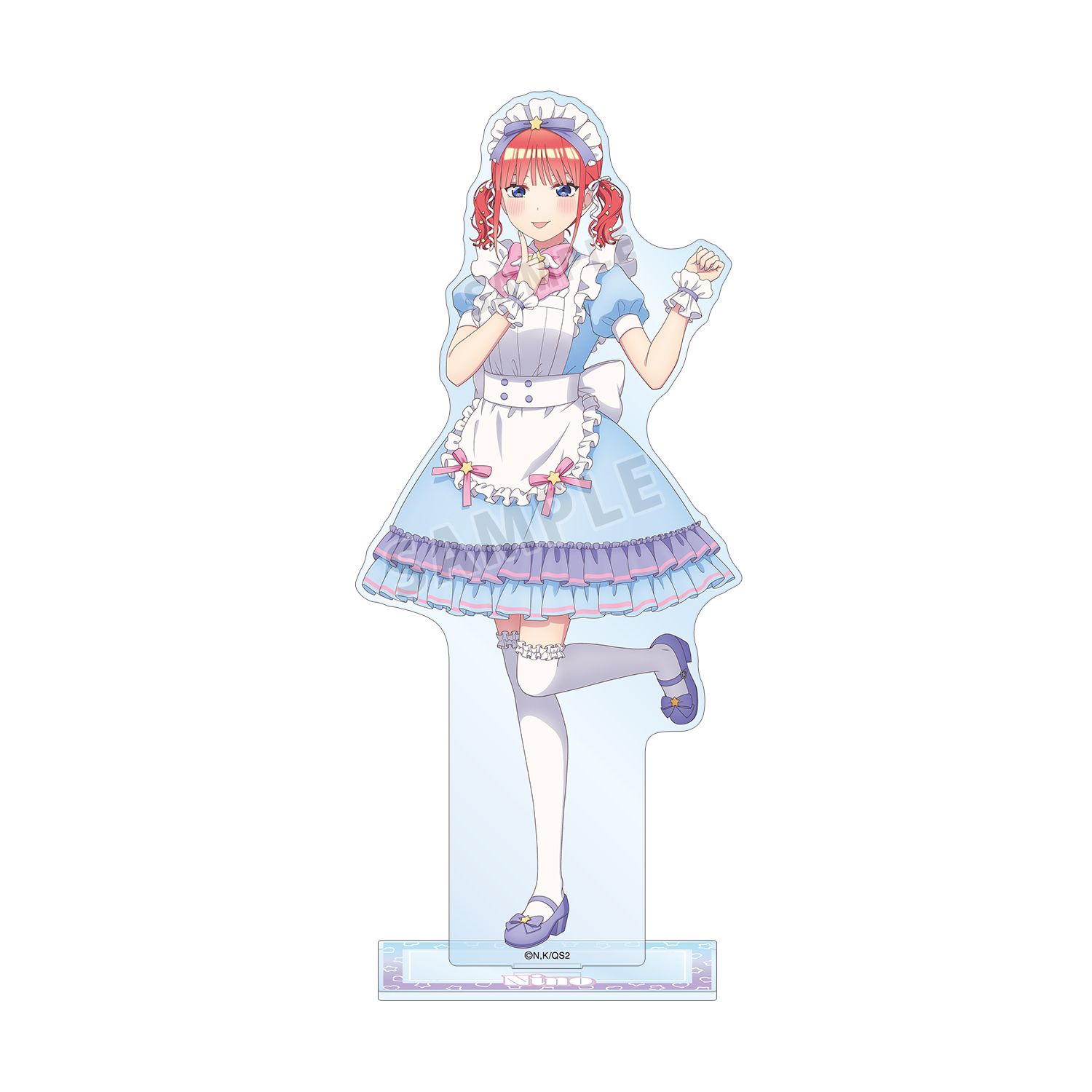 五等分の花嫁* 描き下ろし 中野二乃 メルヘンメイドver. BIGアクリルスタンド - official product image | AniSmile