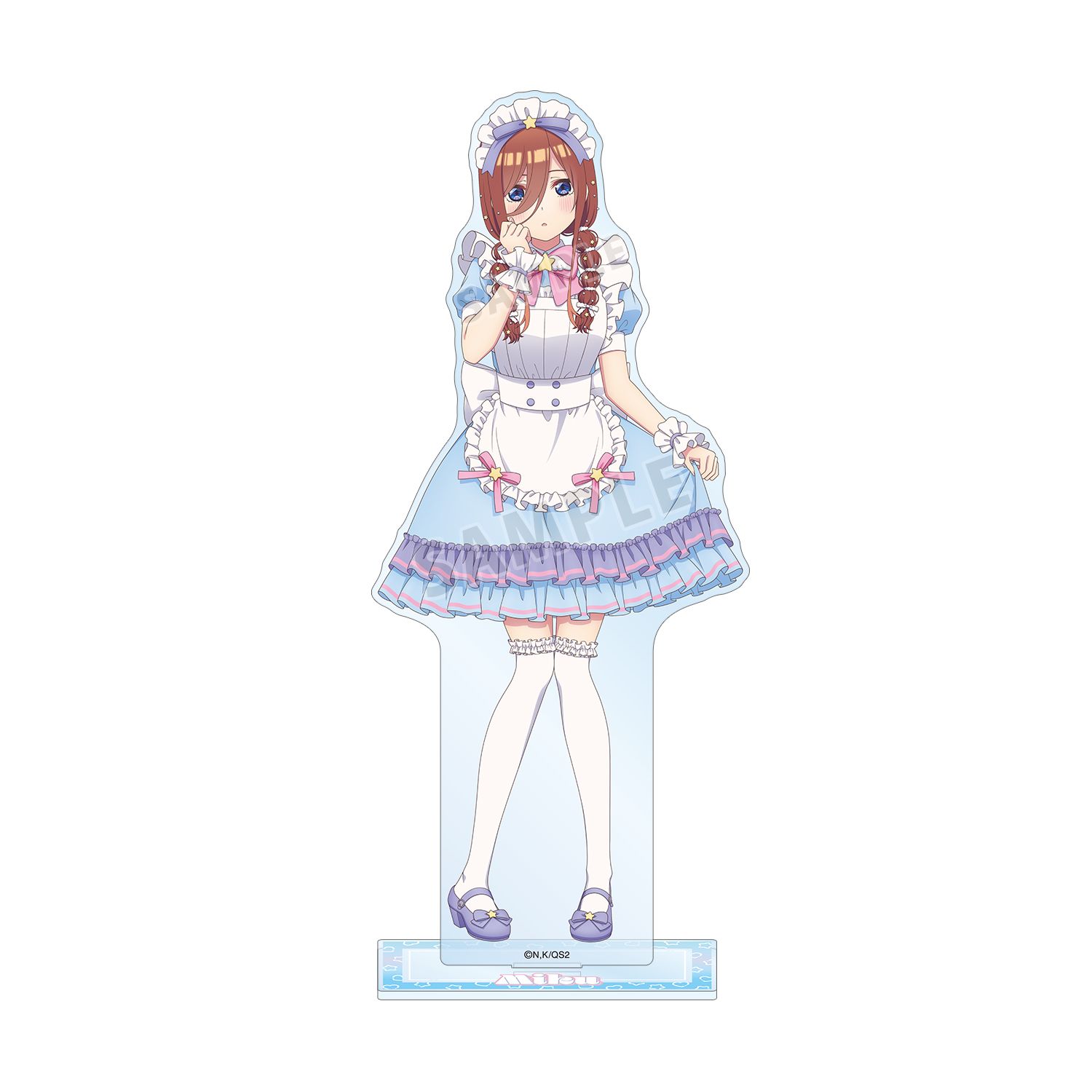 五等分の花嫁* 描き下ろし 中野三玖 メルヘンメイドver. BIGアクリルスタンド - AniSmile