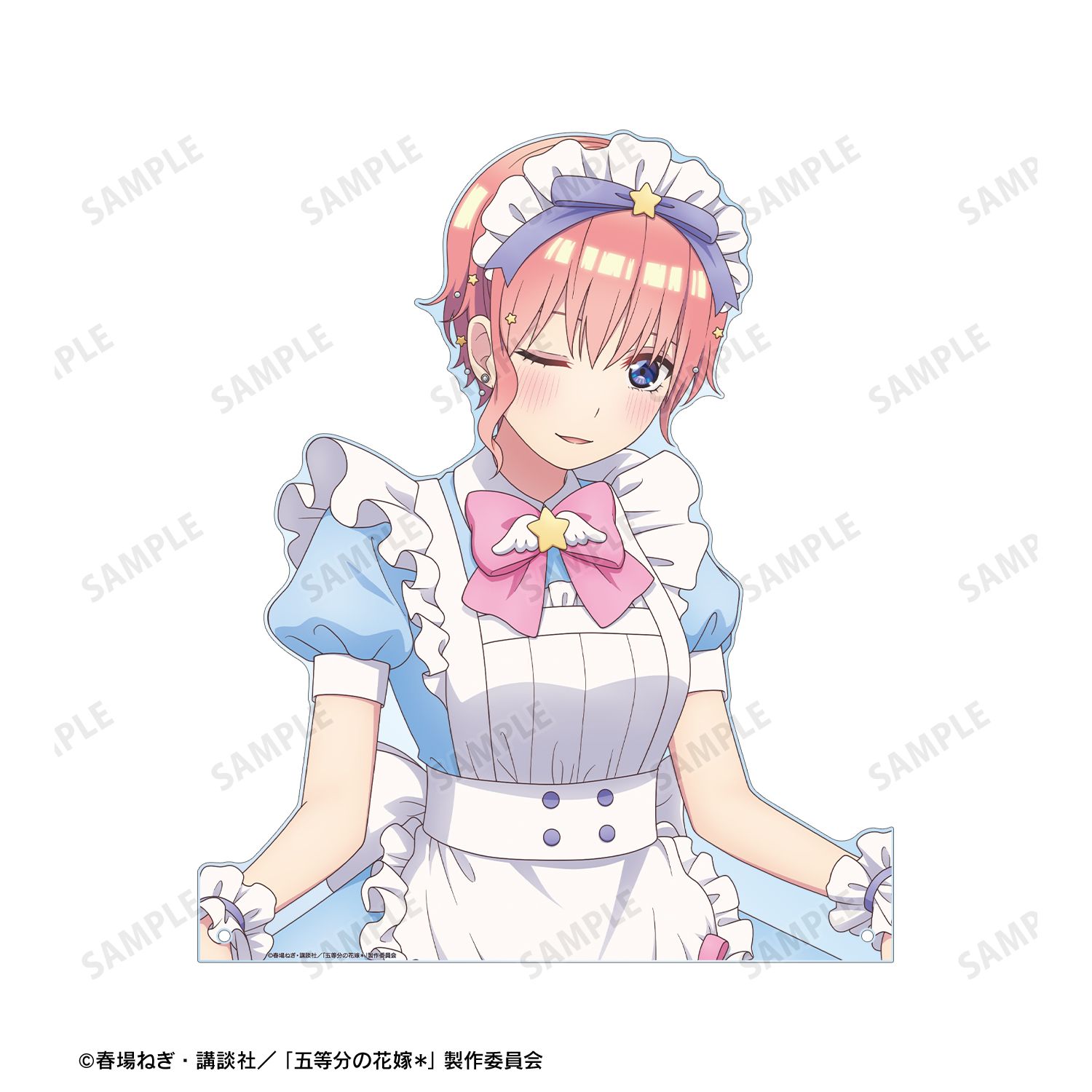 五等分の花嫁* 描き下ろし 中野一花 メルヘンメイドver. 特大ダイカットアクリルパネル 画像 3 | AniSmile