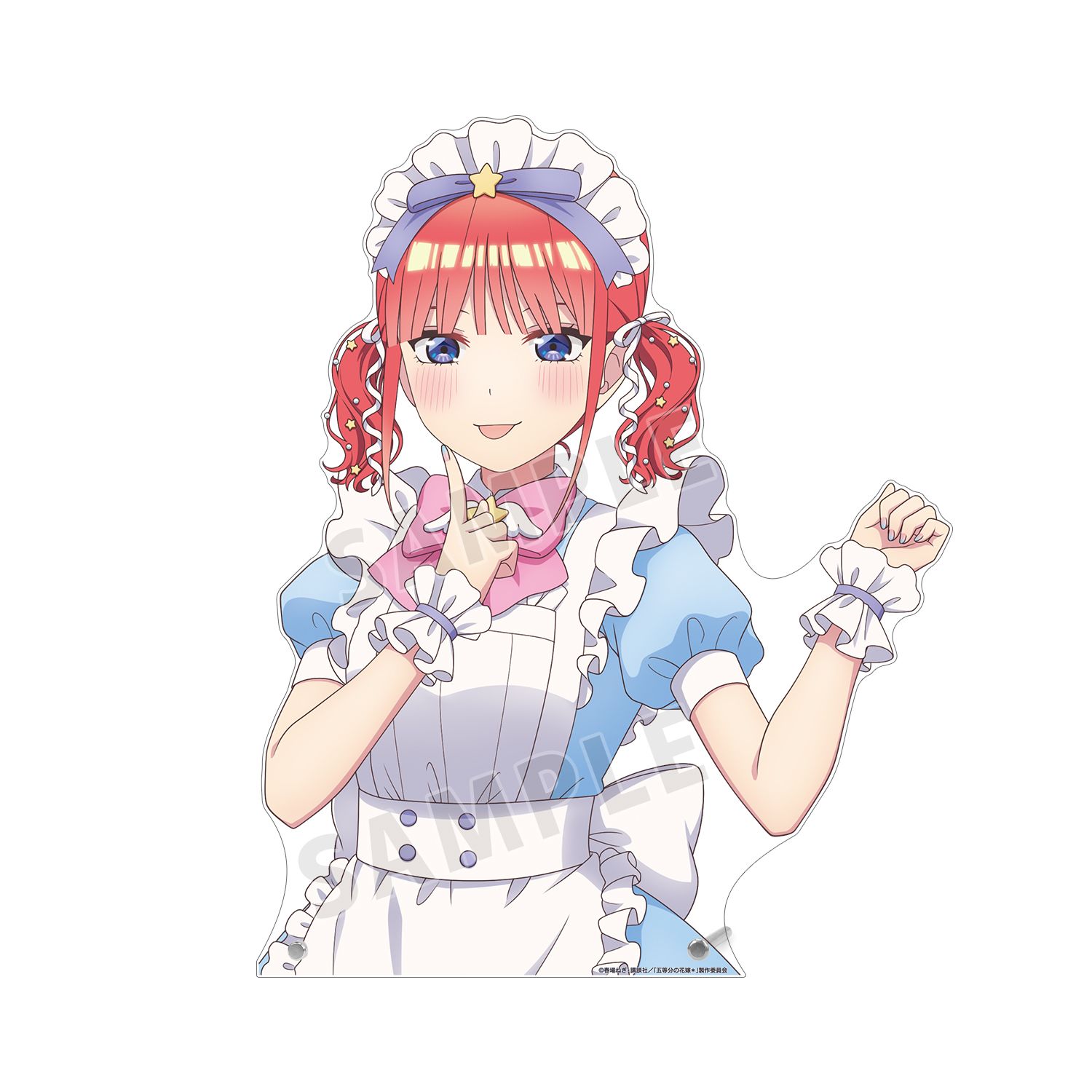 五等分の花嫁* 描き下ろし 中野二乃 メルヘンメイドver. 特大ダイカットアクリルパネル - AniSmile