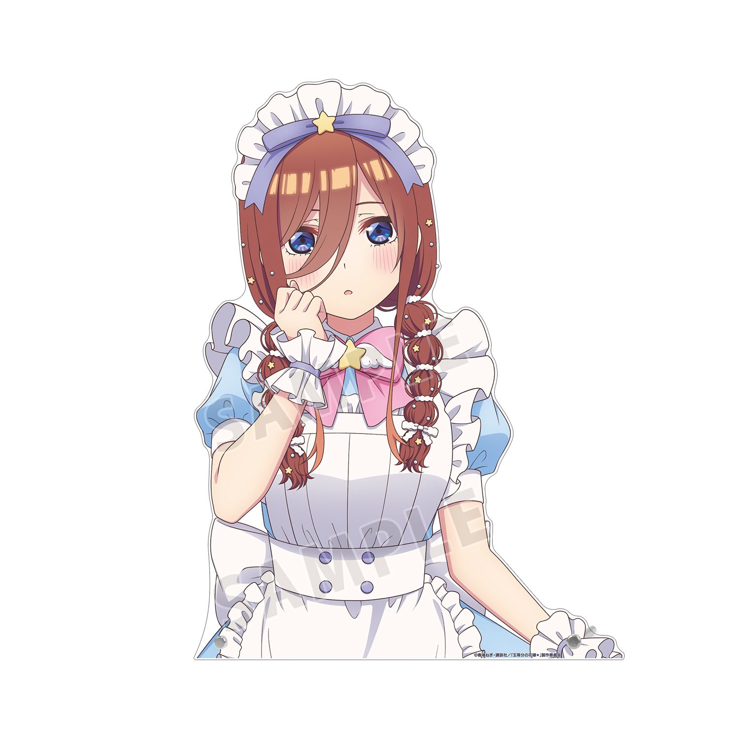 五等分の花嫁* 描き下ろし 中野三玖 メルヘンメイドver. 特大ダイカットアクリルパネル - AniSmile