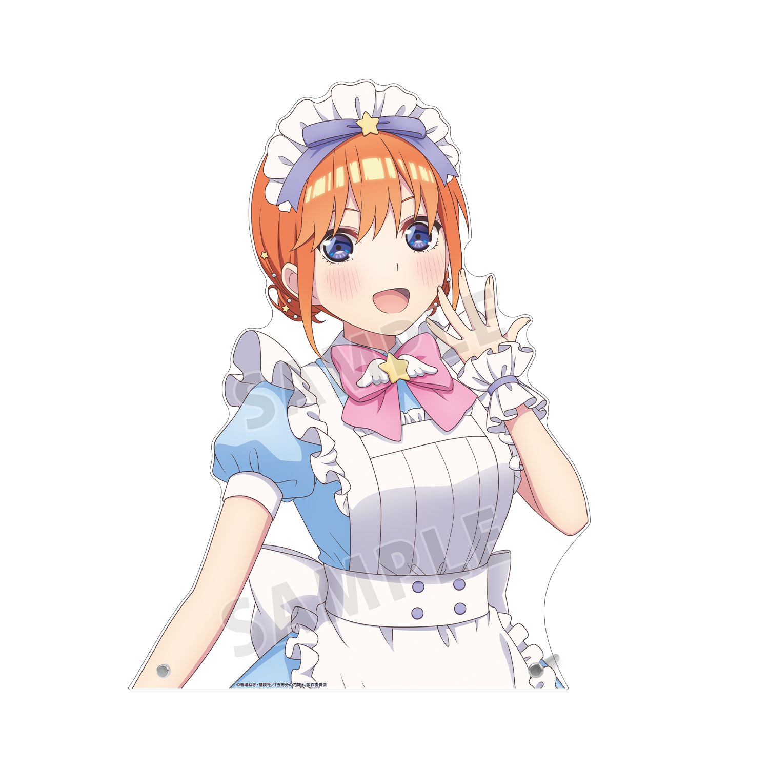 五等分の花嫁* 描き下ろし 中野四葉 メルヘンメイドver. 特大ダイカットアクリルパネル - AniSmile