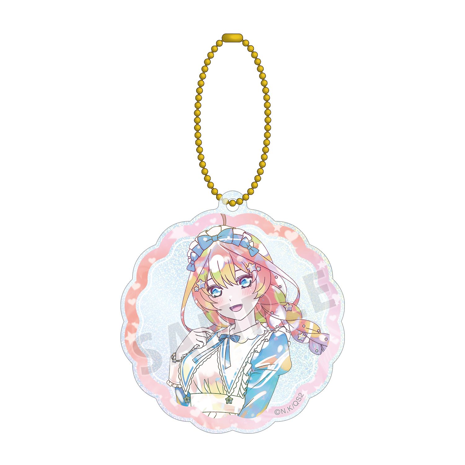 五等分の花嫁* 描き下ろし 中野五月 星空メイドver. Ani-Art KAWAII label グリッターアクリルキーホルダー - AniSmile