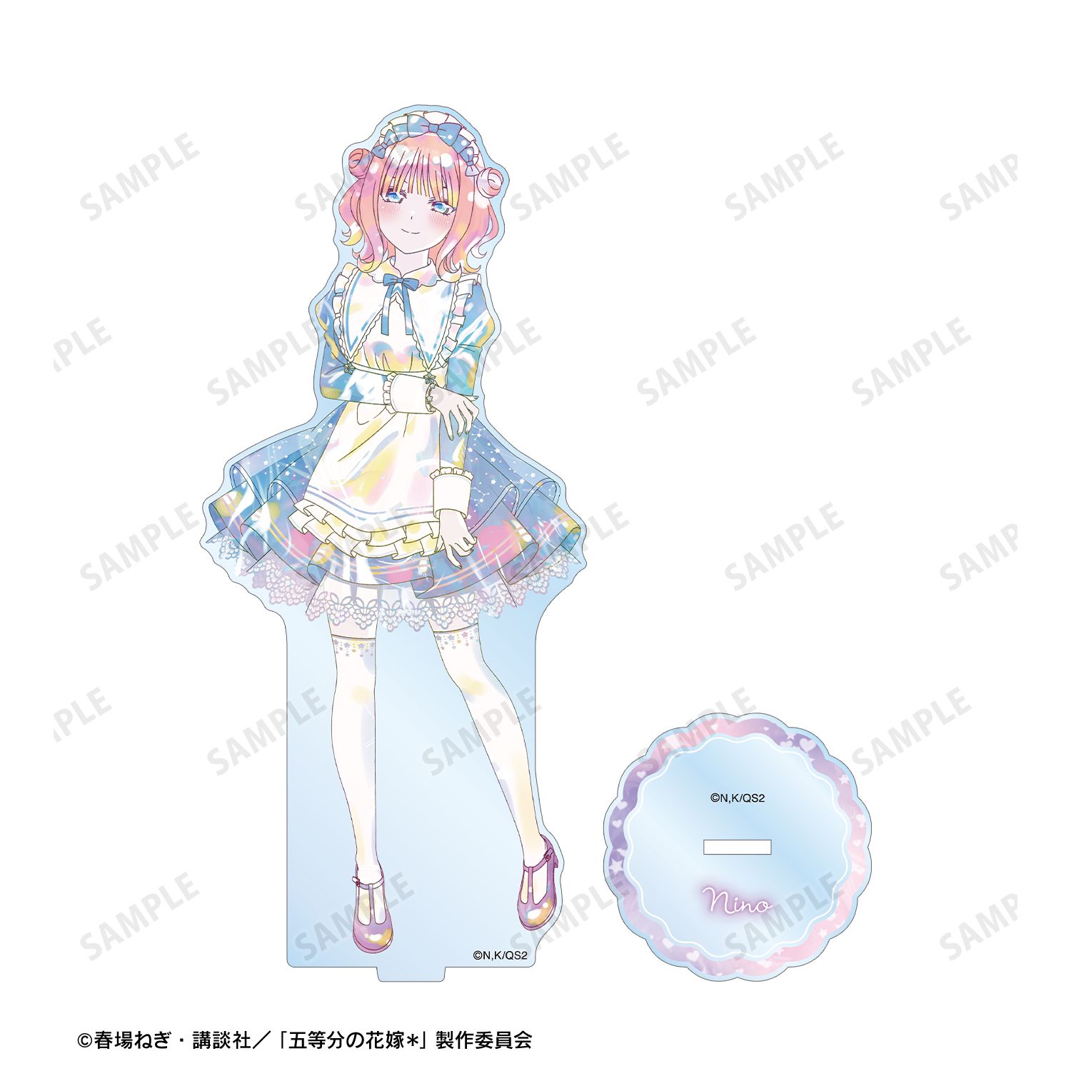 五等分の花嫁* 描き下ろし 中野二乃 星空メイドver. Ani-Art KAWAII label BIGアクリルスタンド Image 3 | AniSmile