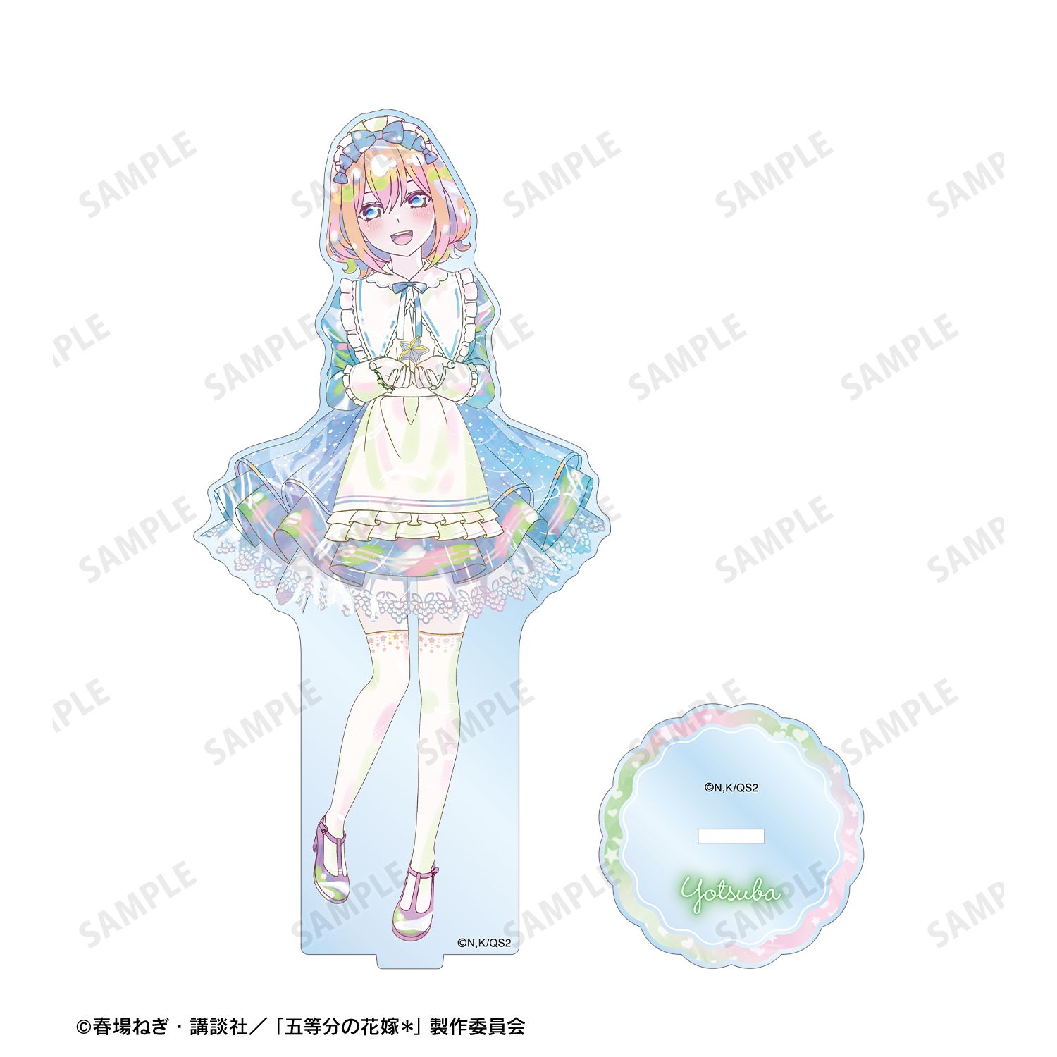 五等分の花嫁* 描き下ろし 中野四葉 星空メイドver. Ani-Art KAWAII label BIGアクリルスタンド 图片 3 | AniSmile