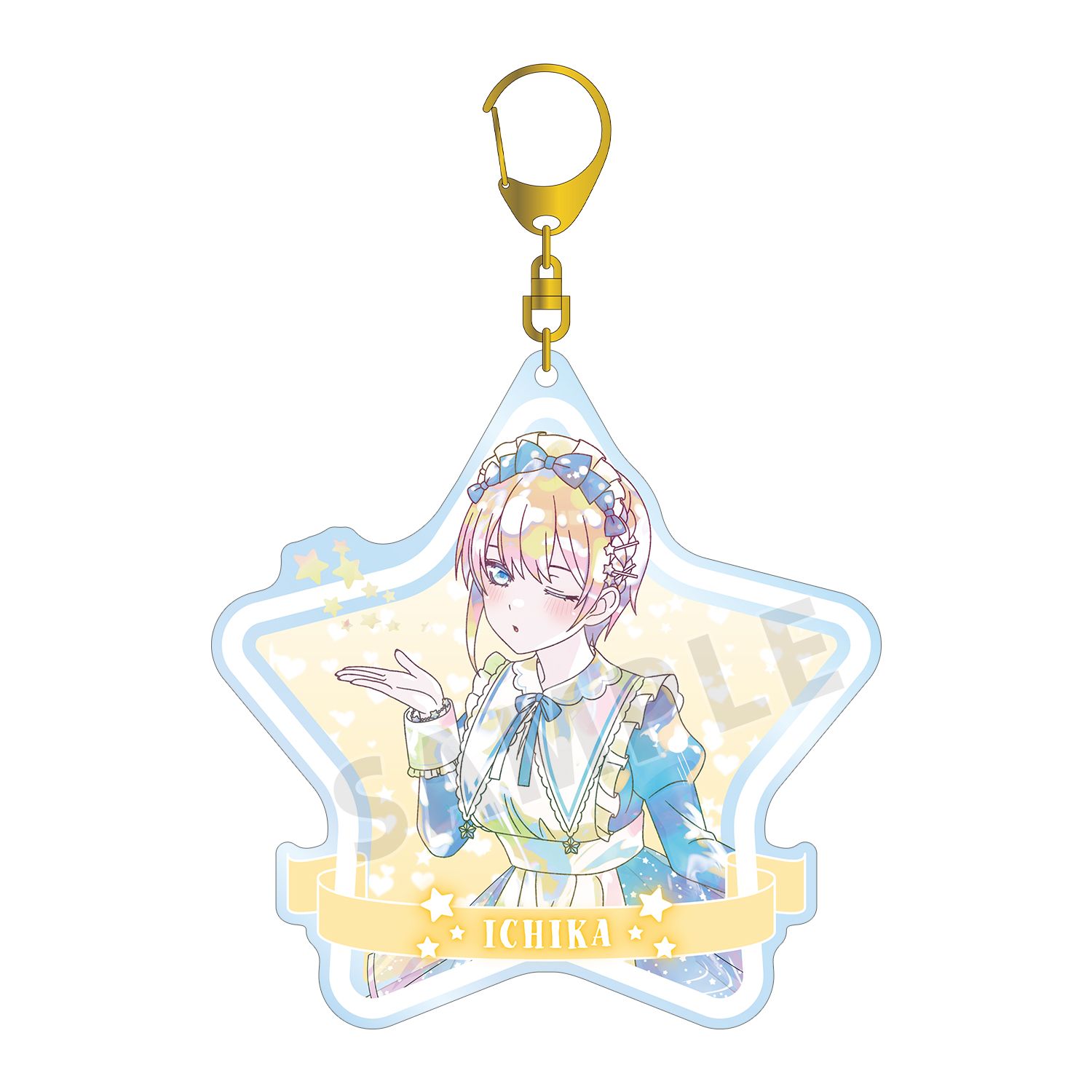 五等分の花嫁* 描き下ろし 中野一花 星空メイドver. Ani-Art KAWAII label BIGアクリルキーホルダー - AniSmile
