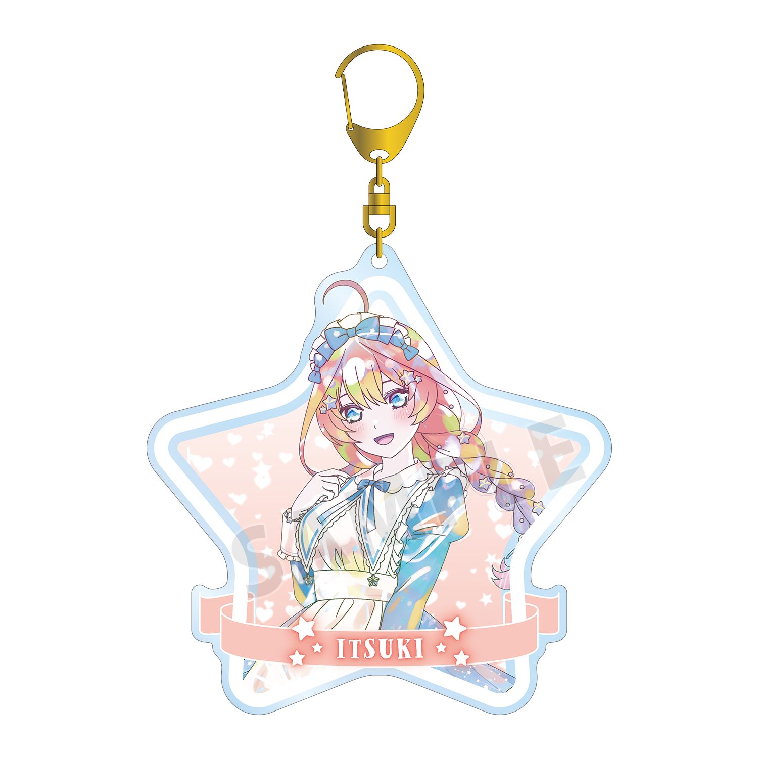 五等分の花嫁* 描き下ろし 中野五月 星空メイドver. Ani-Art KAWAII label BIGアクリルキーホルダー - official product image | AniSmile