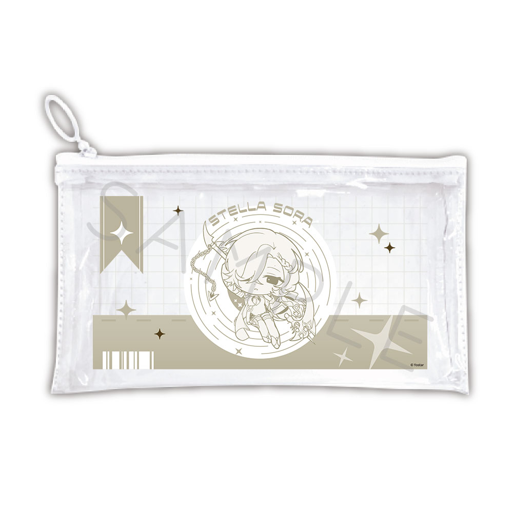 「ステラソラ」第2弾 フラットクリアポーチ SH(クルニス) - official product image | AniSmile