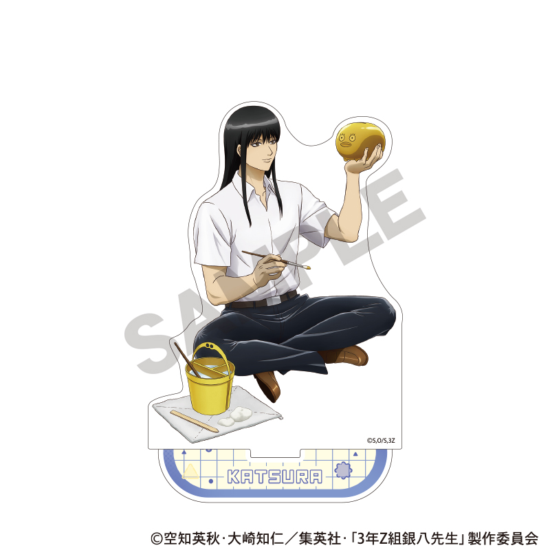 3年Z組銀八先生 アクリルスタンド 桂小太郎 自由研究 - official product image | AniSmile