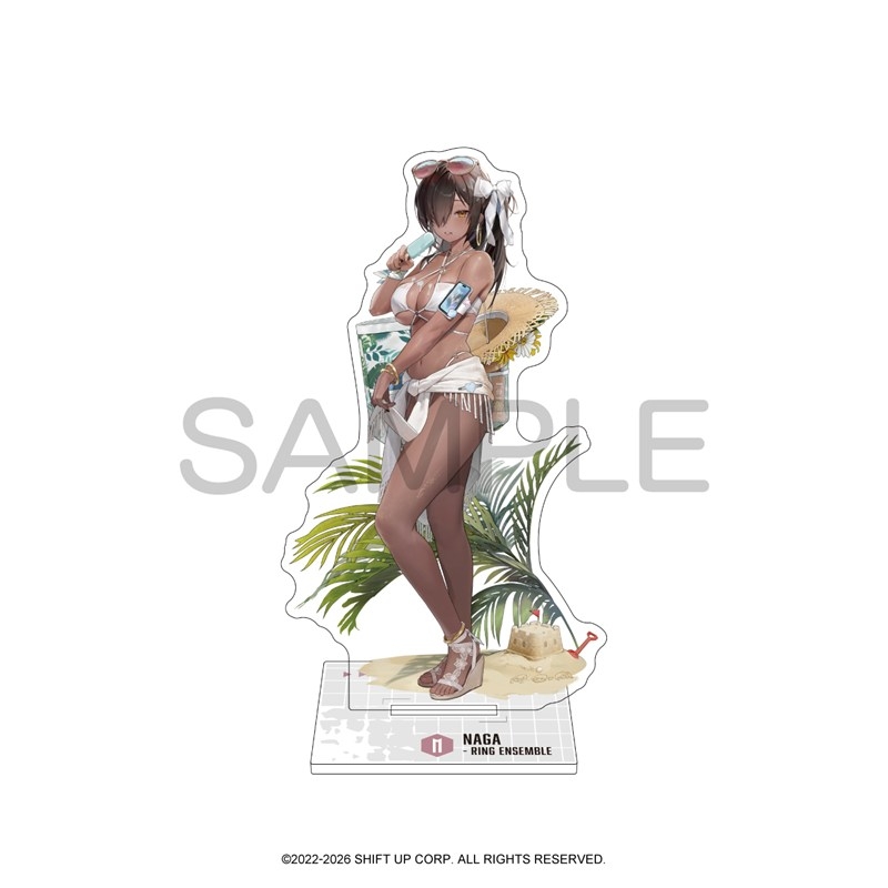 勝利の女神:NIKKE アクリルスタンド ナガ - リング・アンサンブル - official product image | AniSmile