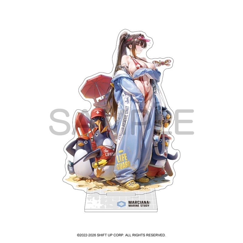 勝利の女神:NIKKE アクリルスタンド マルチャーナ:マリンスタディ - 官方商品图片 | AniSmile