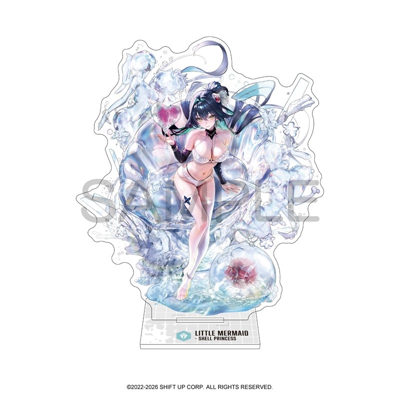 勝利の女神:NIKKE アクリルスタンド リトルマーメイド - シェルプリンセス - AniSmile