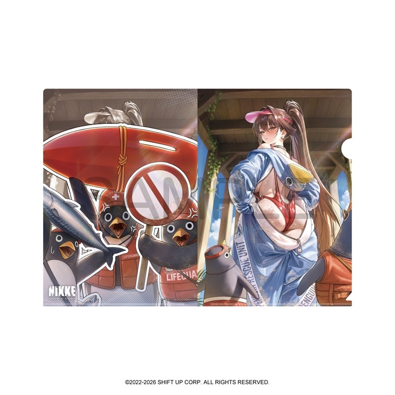 勝利の女神:NIKKE クリアファイル マルチャーナ:マリンスタディ - 官方商品图片 | AniSmile