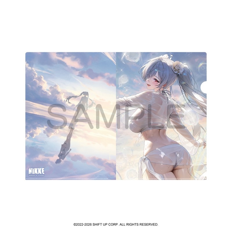 勝利の女神:NIKKE クリアファイル シンデレラ:クリスタルウェーブ - official product image | AniSmile