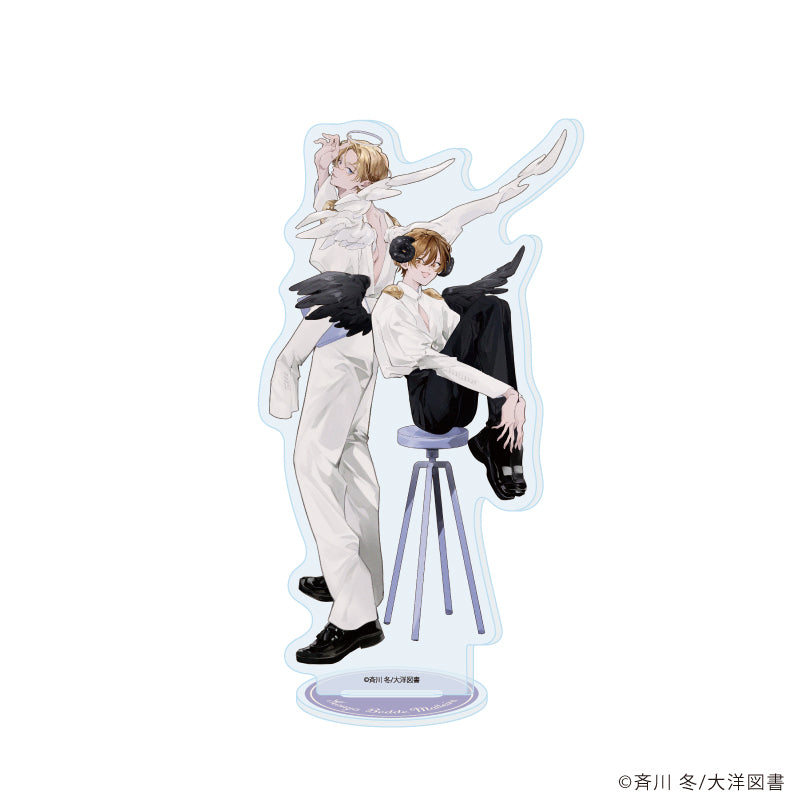 アクリルスタンド「今夜ベッドで待っていろ」01/藤資景虎&中条陽太(描き下ろしイラスト) - AniSmile