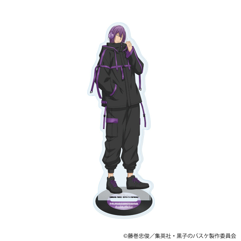 アクリルスタンド「黒子のバスケ」45/紫原敦 ヘッドフォンver.(描き下ろしイラスト) - AniSmile