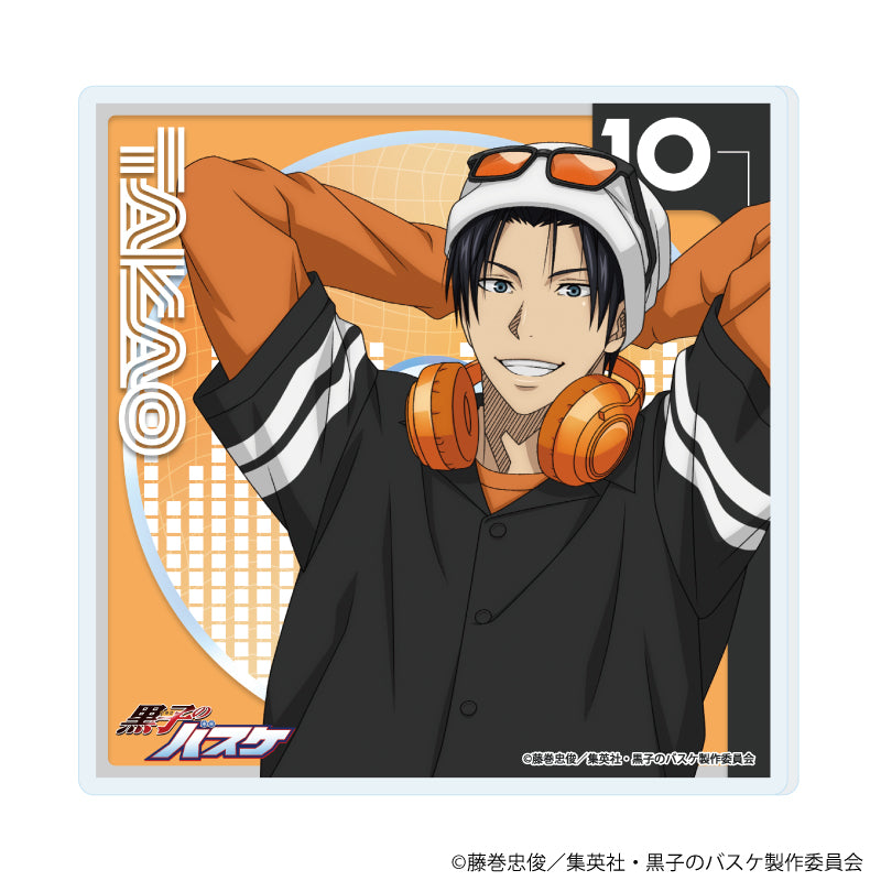 アクリルコースター「黒子のバスケ」05/高尾和成 ヘッドフォンver.(描き下ろしイラスト) - AniSmile