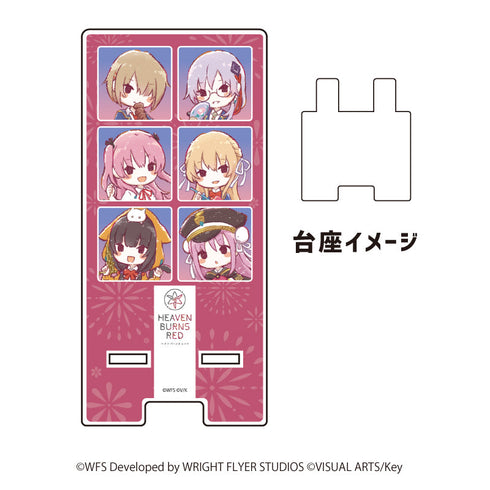 ミニアクリルブロック「ヘブンバーンズレッド」15/第30G部隊(ミニキャライラスト) 画像 3 | AniSmile