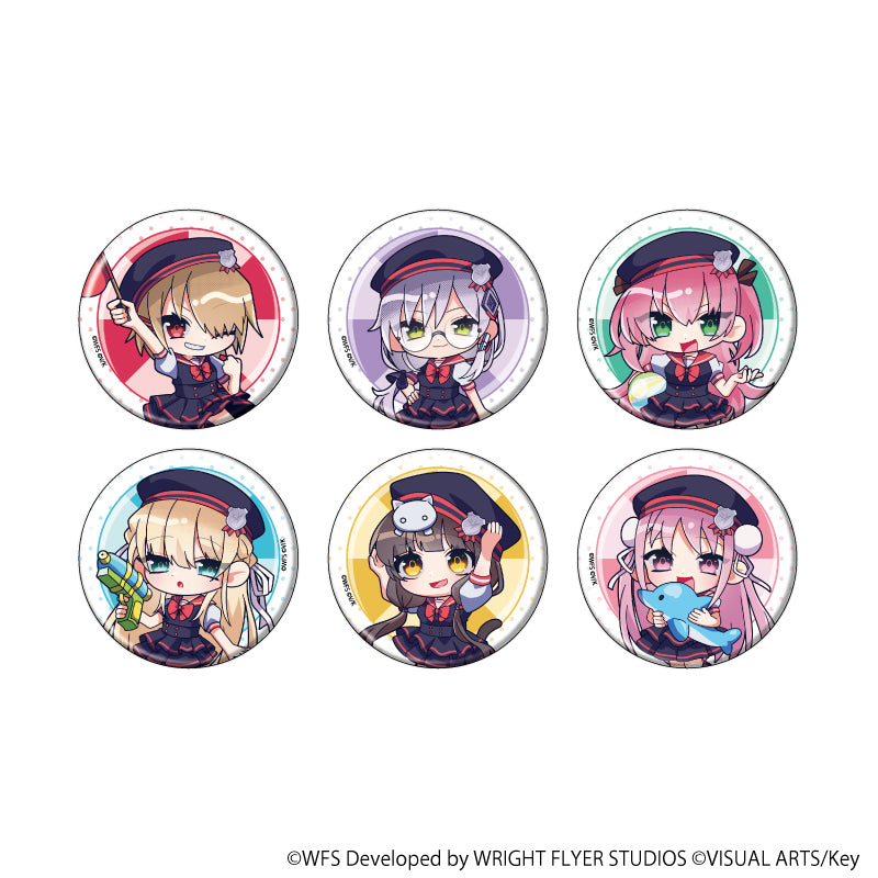 缶バッジ「ヘブンバーンズレッド」39/ブラインド(全6種) 第31A部隊(ミニキャライラスト) - AniSmile