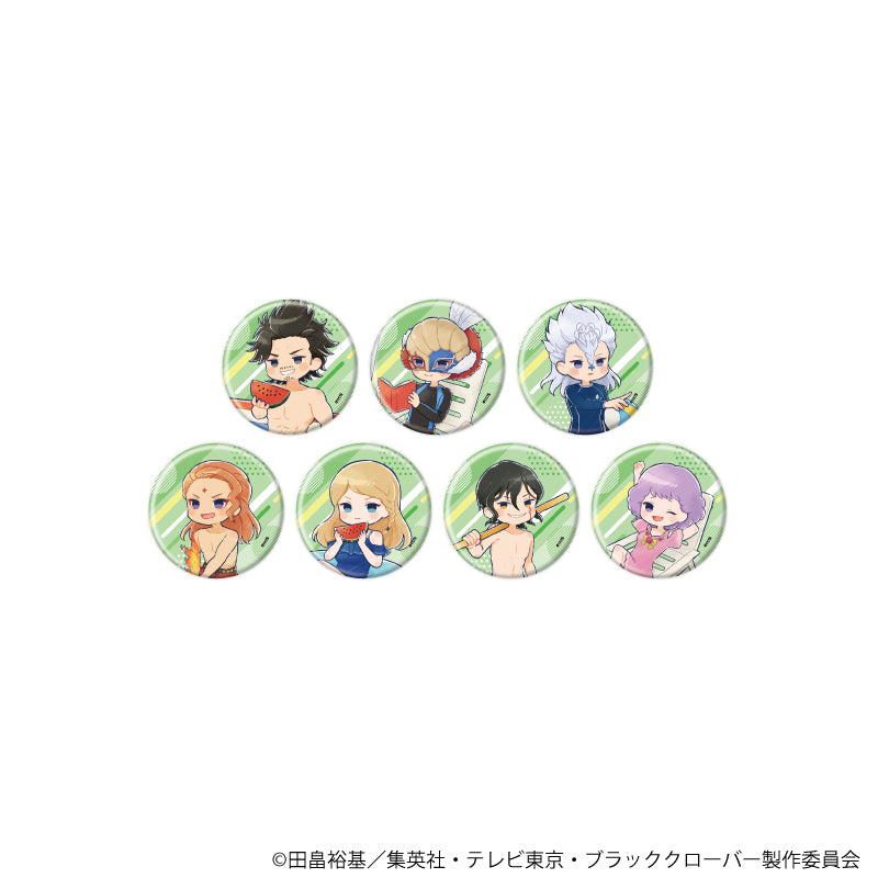 缶バッジ「ブラッククローバー」31/海ver. ブラインド(全7種)(グラフアートイラスト) - AniSmile