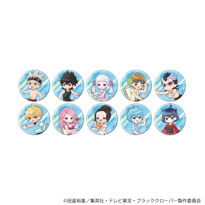 缶バッジ「ブラッククローバー」30/海ver. ブラインド(全10種)(グラフアートイラスト) - AniSmile