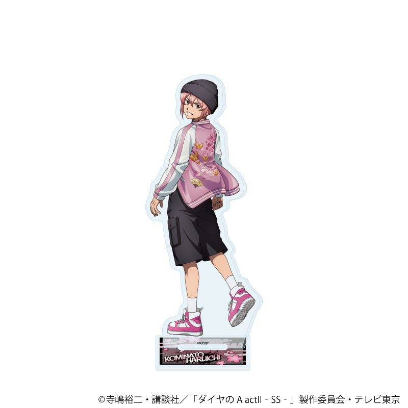 アクリルスタンド「TVアニメ『ダイヤのA actⅡ -Second Season-』」17/小湊 春市 スカジャンver.(描き下ろしイラスト) - official product image | AniSmile